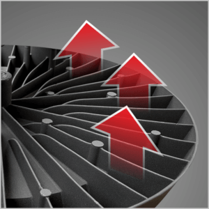 Oprawa przemysłowa LED RADIAL Plus 100W typ A - 