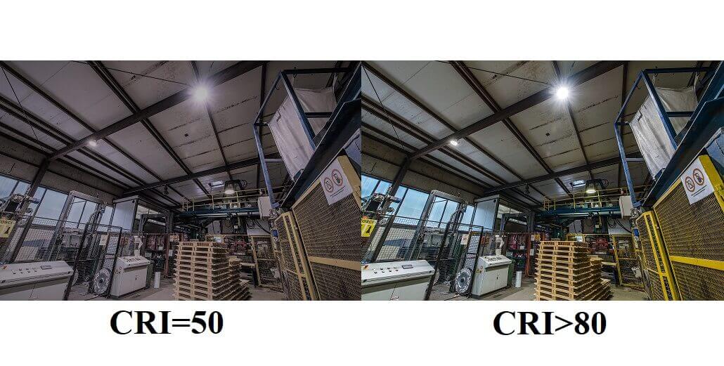 Współczynnik oddawania barw CRI (Ra)